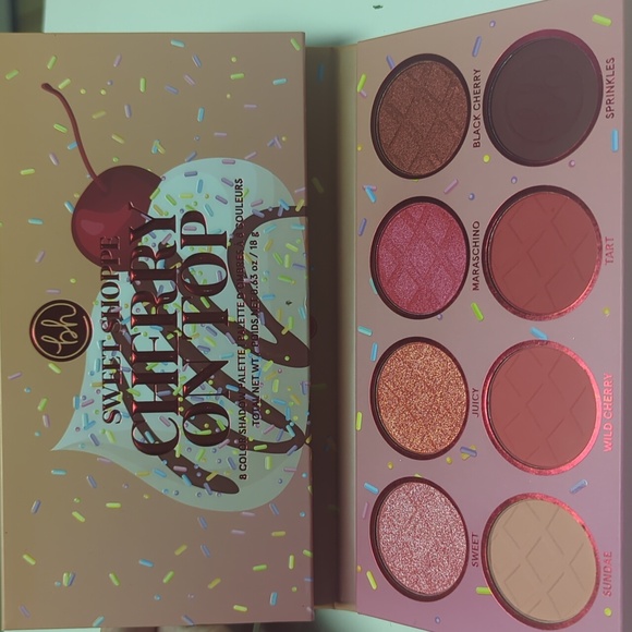 Bh cosmetics sweet shoppe cherry on top eye shadow palette - Picture 2 of 2